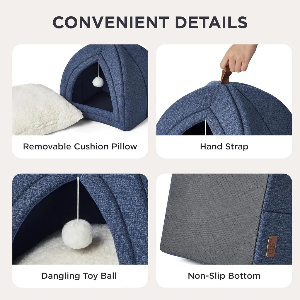 Cozy Cat Cave Bed